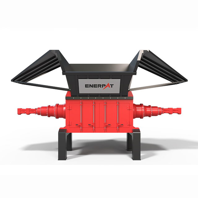 強力油圧式一軸シュレッダー