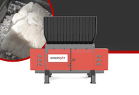 一軸プラスチック塊シュレッダー機