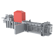 横型油圧ベーラー