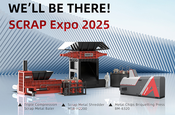 金属リサイクルの未来を形作る: WasteExpo 2025、ブース #401 で Enerpat に会いましょう!