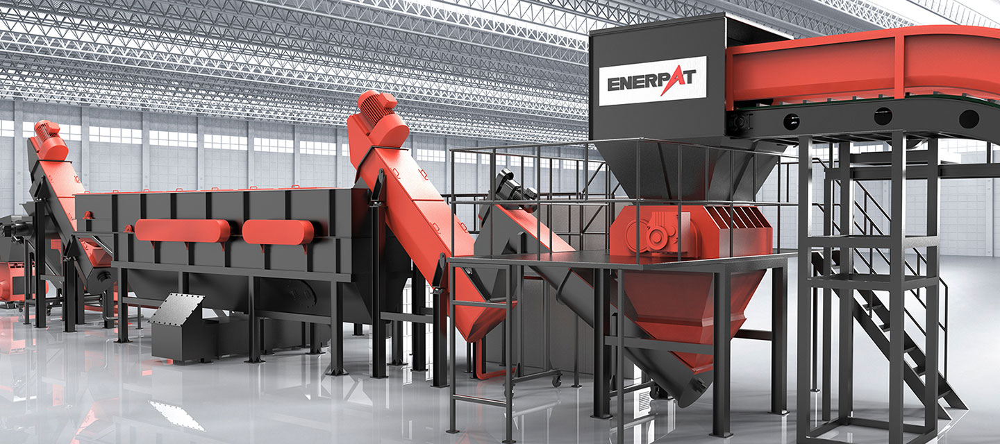 プラスチックリサイクルライン