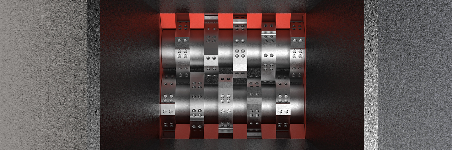 金属用二軸工業用シュレッダー