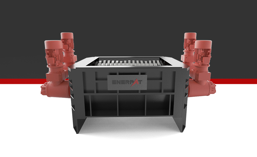 4軸シュレッダー