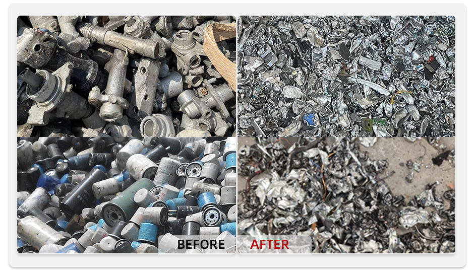 スクラップ鋼の試験