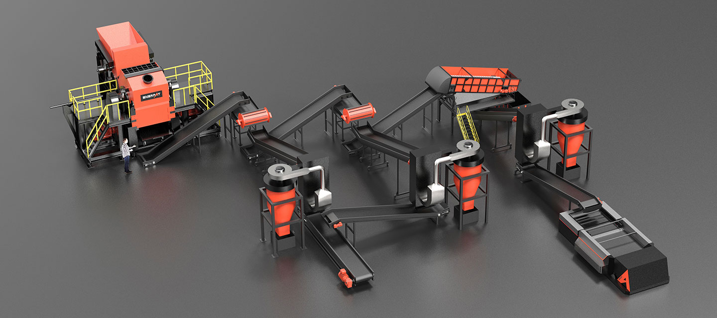 鋳造アルミニウムシュレッダーソリューション