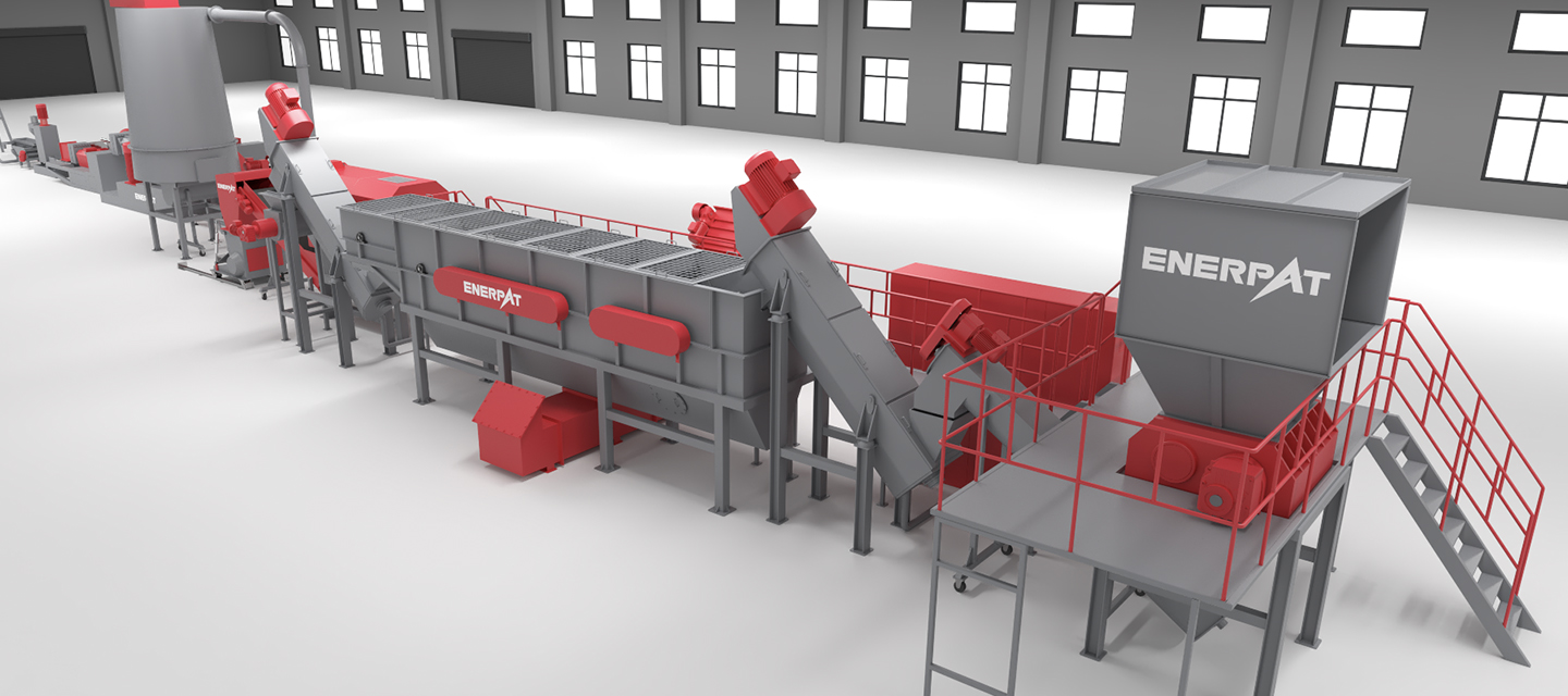 プラスチックリサイクルライン