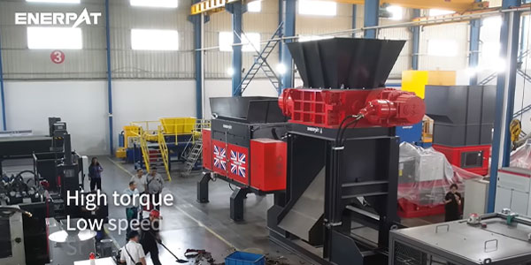 MSB-H1500 金属スクラップシュレッダー