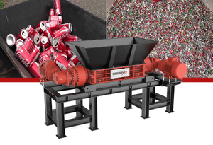 ENERPAT MSB-E2600 二軸アルミシュレッダーファクトリー