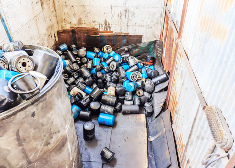 ENERPAT 廃油フィルターリサイクルソリューション